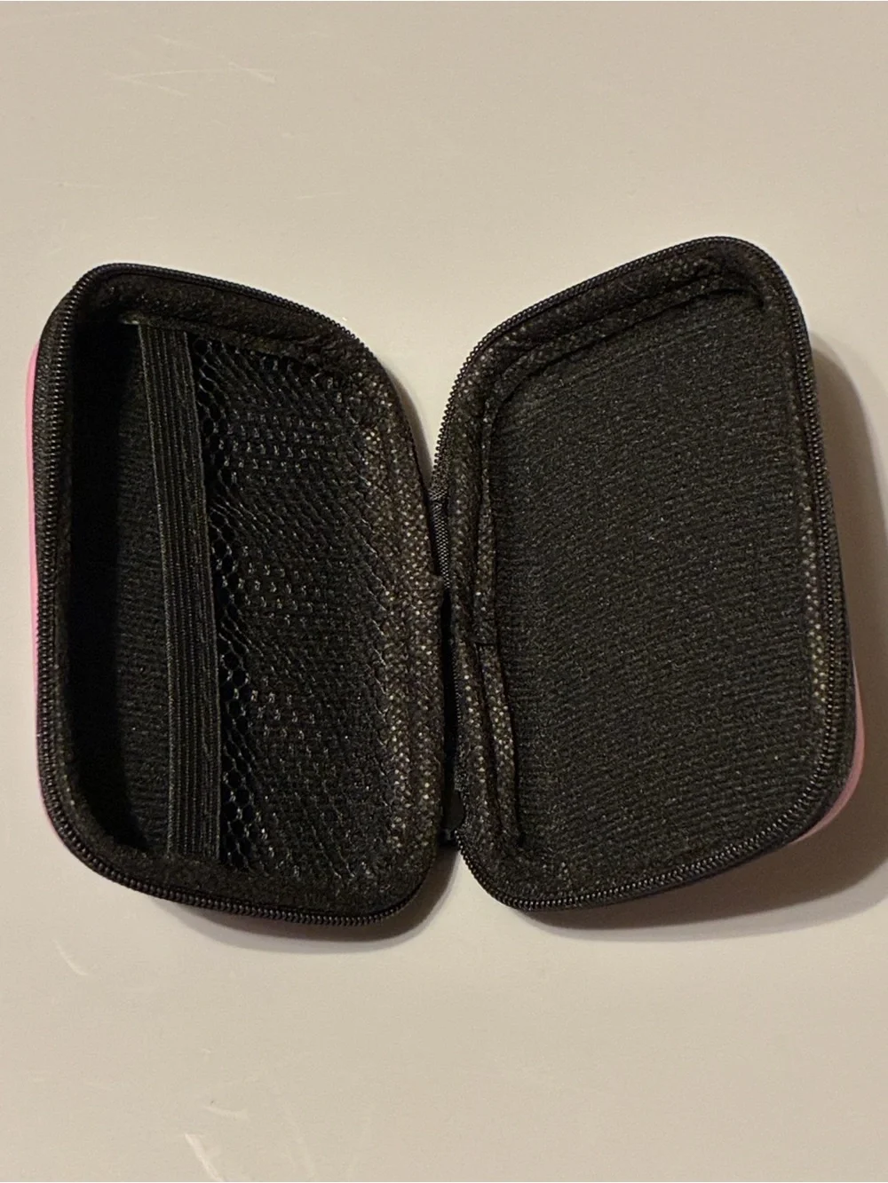 New Open Box Pink Sanrio Hello Kitty Hard Shell Travel Case for Cell Accessories